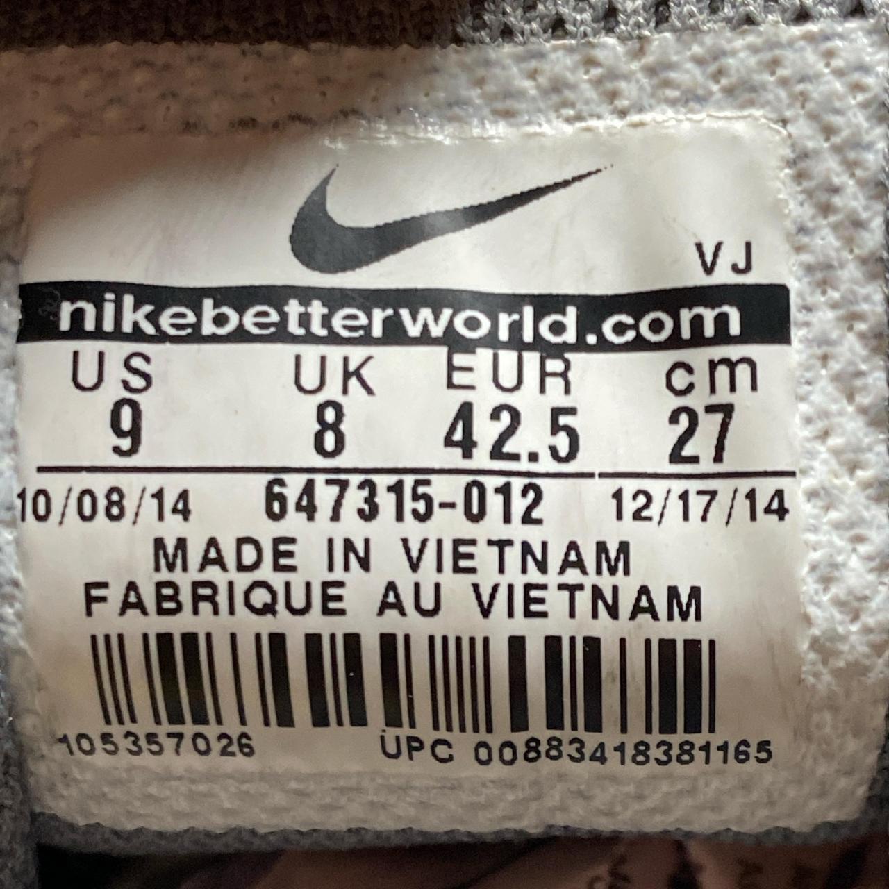 Nike Air Max Plus TN TXT Cool Grey and White (UK 8)