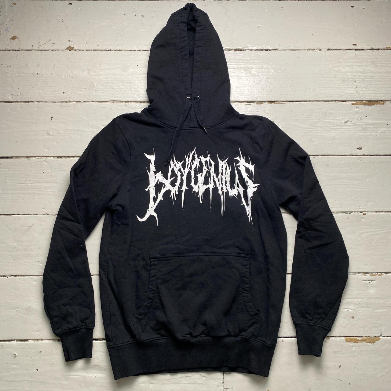 Boy Genius Black Merch Hoodie