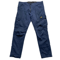 G Star Vintage Navy Cargo Combat Trousers (36W)
