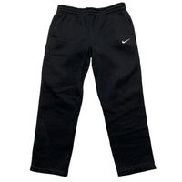 Nike Black and White Swoosh Baggy Bottoms (2XL)