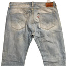 Levis 501 Light Blue Vintage Stonewash Jeans (36W)