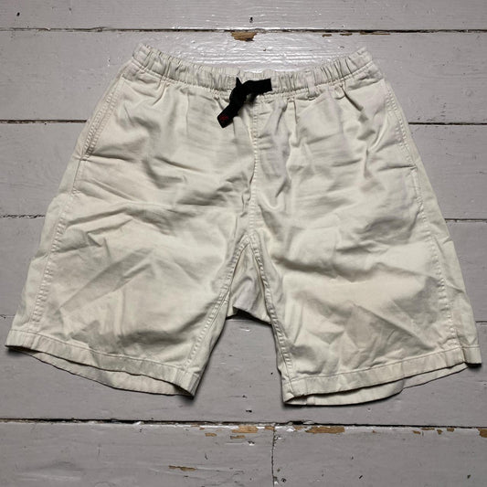 Gramicci Cream White Cargo Shorts