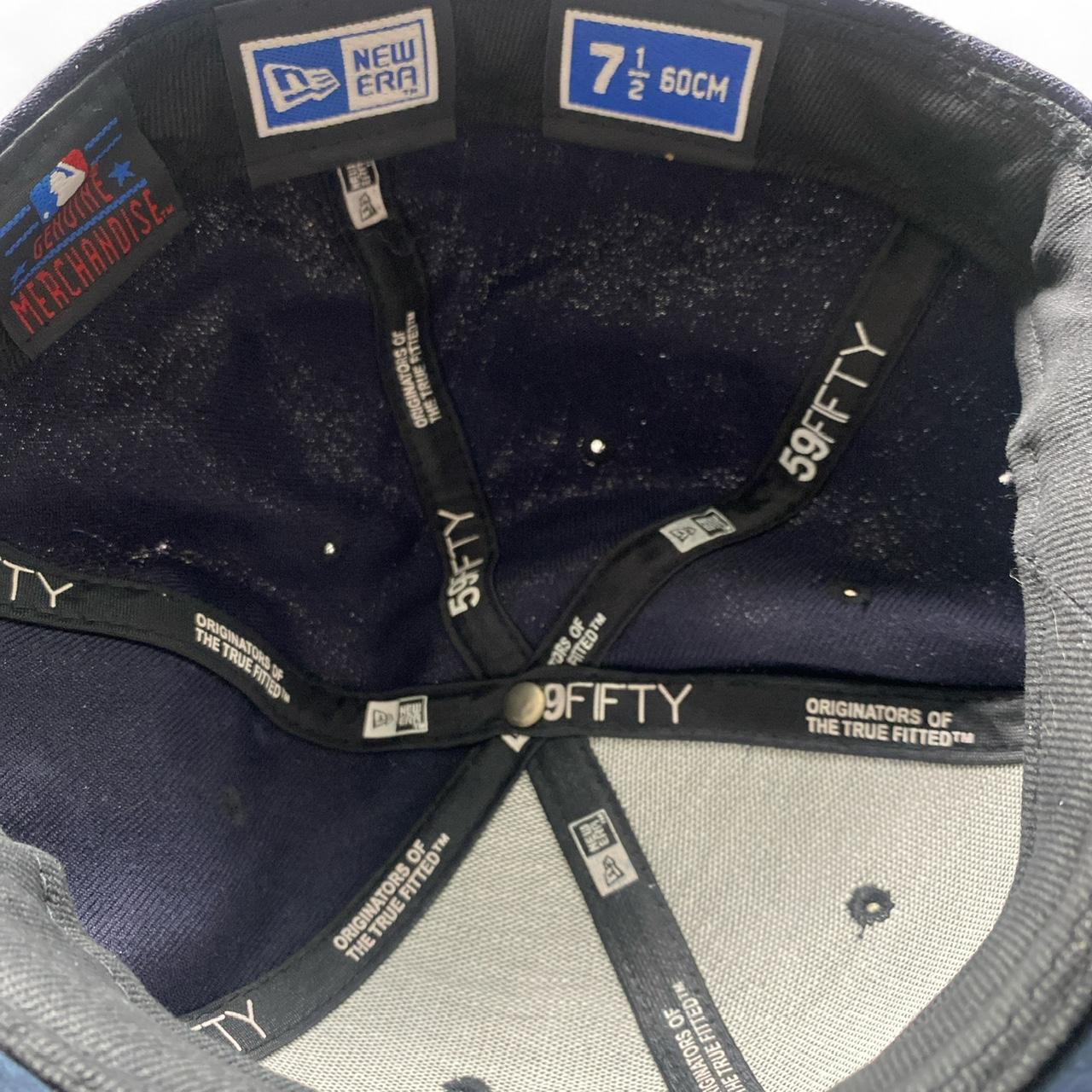 New York Yankees Navy and Light Blue Embroidery New Era Fitted Cap