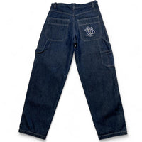 FUBU Vintage 90’s Baggy Navy Carpenter Cargo Jeans (34W)
