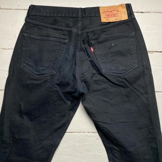 Levis 501 Vintage Black Baggy Jeans