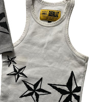 Corteiz 4 Stars Tank Crop Tops Vest (S/M)