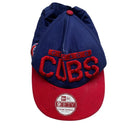 Chicago Cubs Blue and Red Snapback Cap