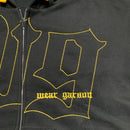 W9 Black n Yellow Zip Hoodie (S/M/L/XL)