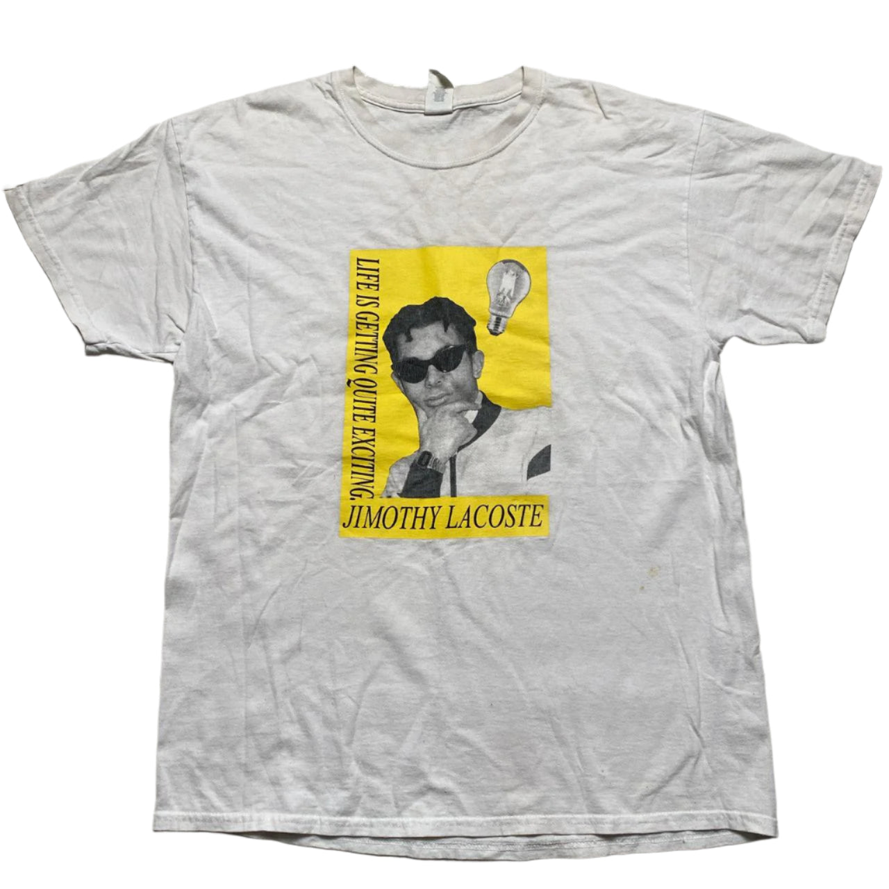 Jimothy Lacoste White T Shirt (L)