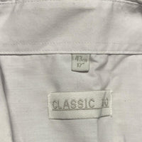 Workwear White and Orange Long Sleeve Shirt (XL)