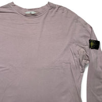 Stone Island Pink Long Sleeve T Shirt