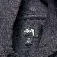 Stussy Black and White Basics Hoodie (XL)