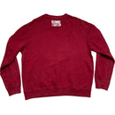 Billionaire Boys Club Burgundy and White Fish Towelling Jumper (XL)