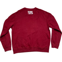 Billionaire Boys Club Burgundy and White Fish Towelling Jumper (XL)