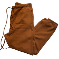 Fear Of God Essentials Brown Orange Baggy Joggers (2XL)