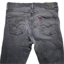 Levis 510 Dark Grey Charcoal Jeans (34W)