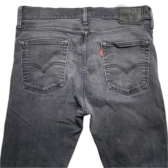 Levis 510 Dark Grey Charcoal Jeans (34W)