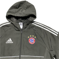 Adidas Bayern Munich Champions League Grey and White Tracksuit Jacket (M)
