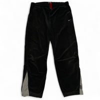 Nike 8704 Air Max Velour Vintage Y2K Black and Grey Swoosh Full Tracksuit (L)