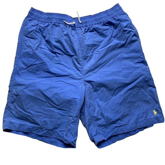 Polo Ralph Lauren Light Baby Blue and Yellow Pony Swim Shorts (30W)