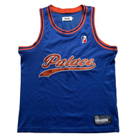 Palace MVP Basketball Jersey Vest Blue and Orange (M)