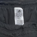 Adidas Black and White Shell Trackpant Long 3/4 Shorts (L)