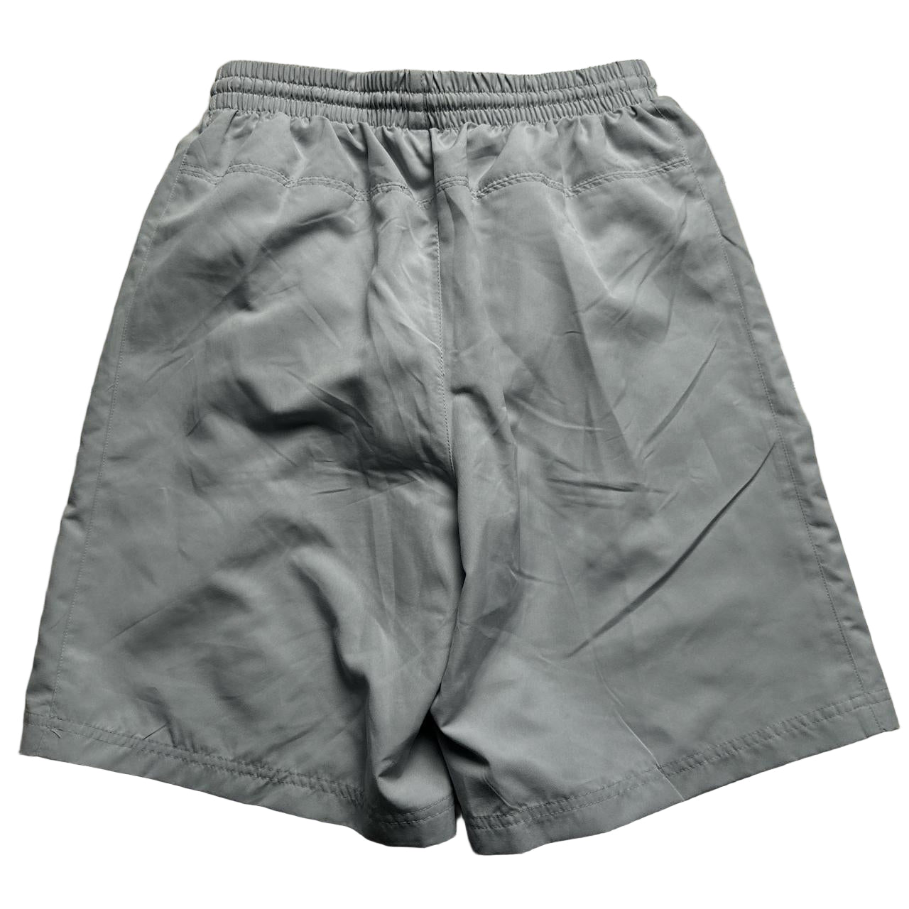 Umbro Grey and Black Shell Trackpant Shorts (M)