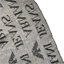 Armani Jeans Vintage Wool Scarf Two Tone Grey