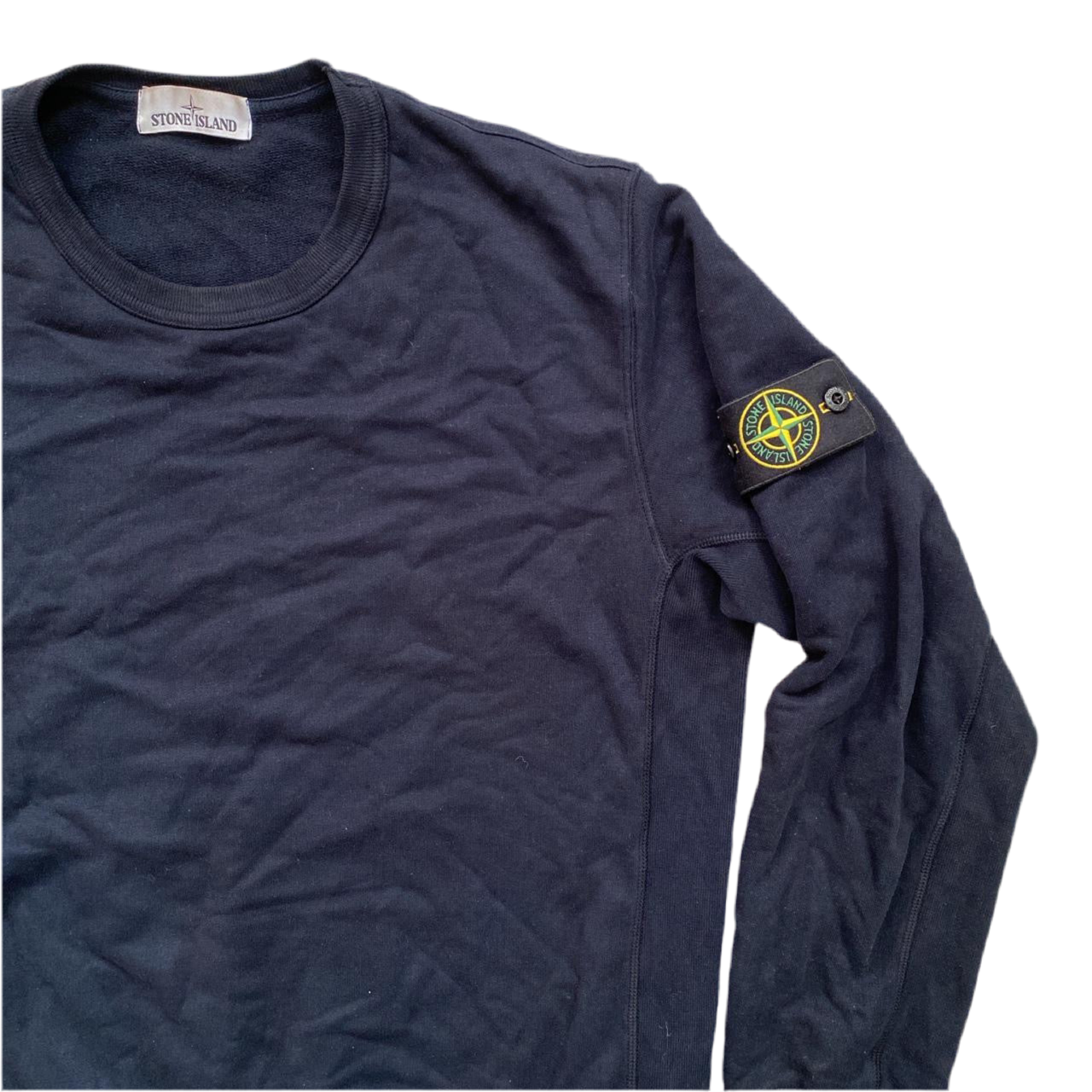 Stone Island Navy Jumper (2XL)