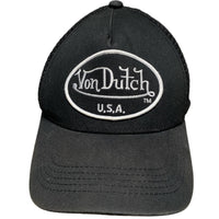 Von Dutch Black and White Trucker Cap