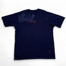 Maharishi Navy and Red T Shirt (2XL)