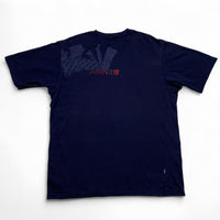 Maharishi Navy and Red T Shirt (2XL)