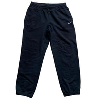 Nike Baggy Black and White Swoosh Joggers (XL)