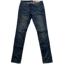 All Saints Navy Stonewash Slim Jeans (28W)