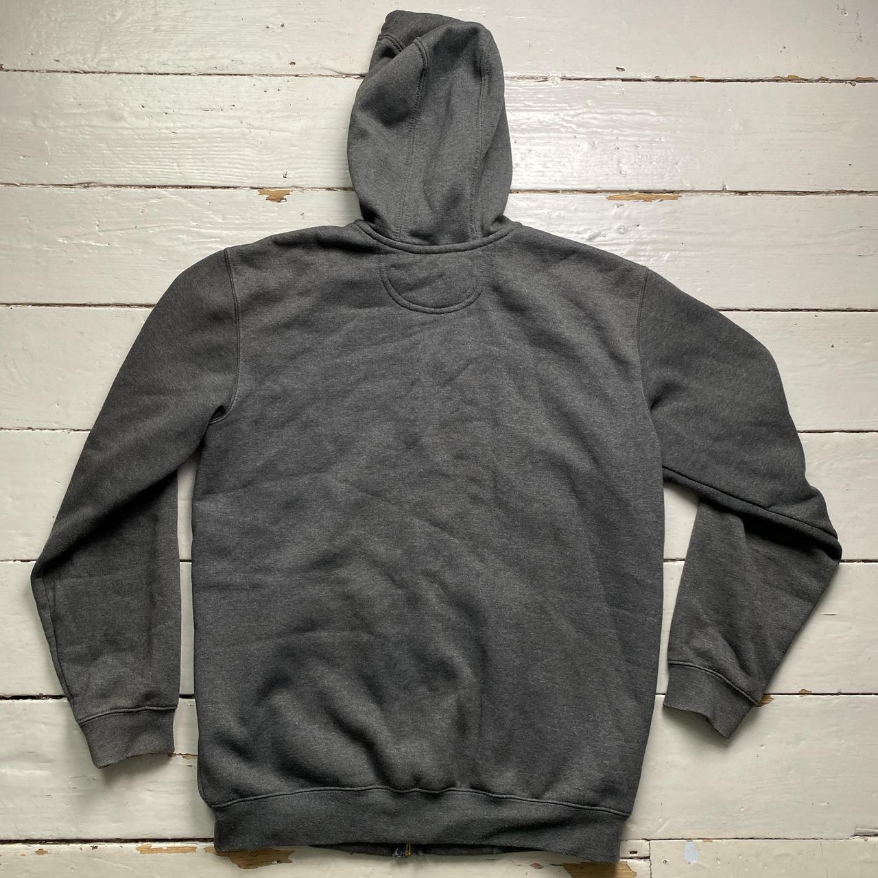 Carhartt Grey Loose Fleece Hoodie