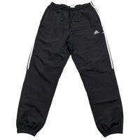 Adidas Black and White Trackpant Baggy Bottoms (L)