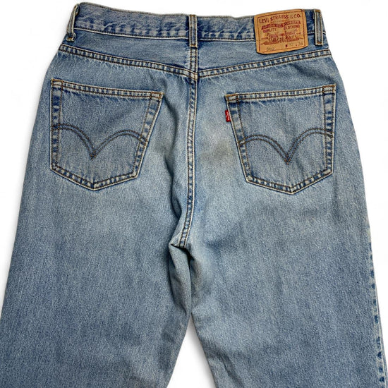 Levi's 560 Vintage Light Blue Distressed Jeans (32W)