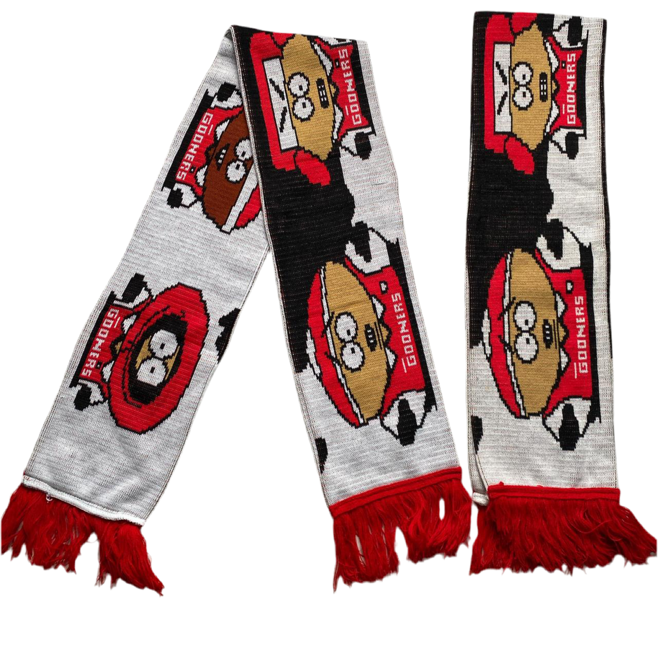 Arsenal Vintage Gooners Southpark Football Scarfs