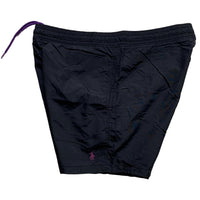 Polo Ralph Lauren Black and Purple Swim Shorts (M)