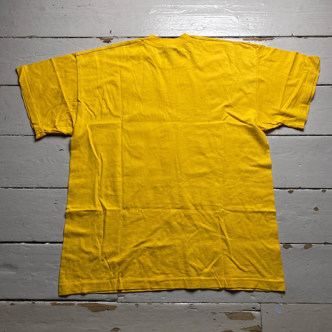 The Full Monty Vintage 1997 Yellow and Red T Shirt