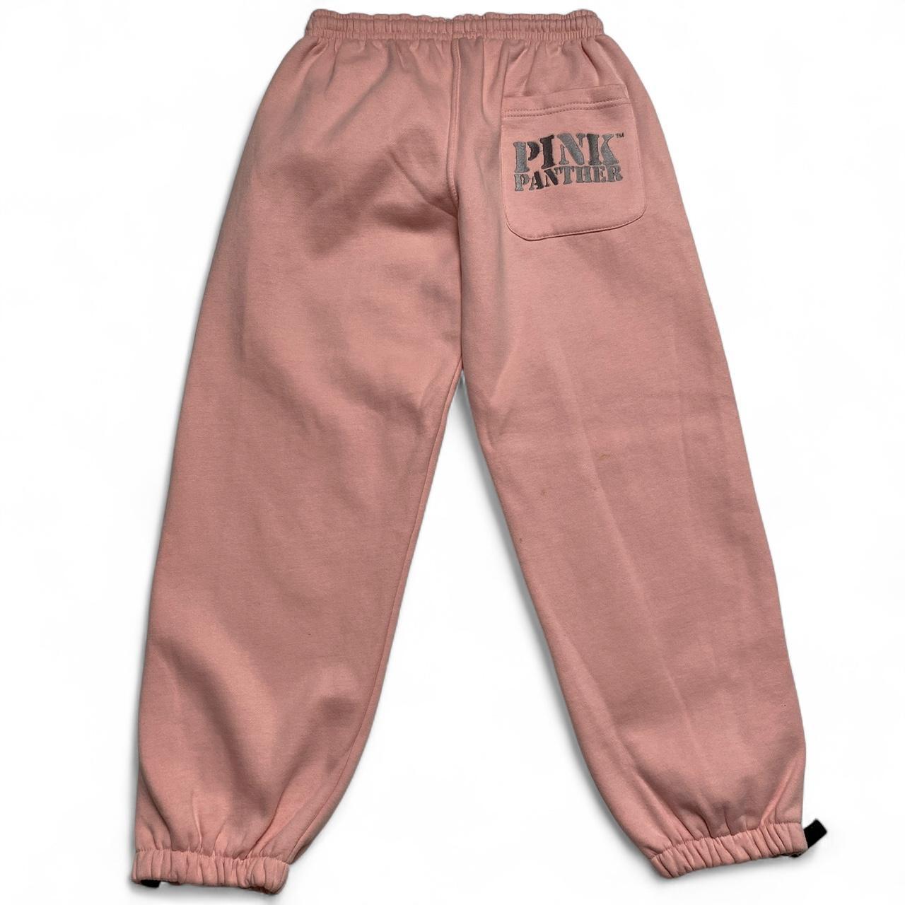 Pink Panther Vintage y2k Pink and White Full Tracksuit (S)