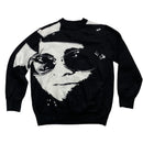 Palace Elton John Wool Black and White Jumper (S)