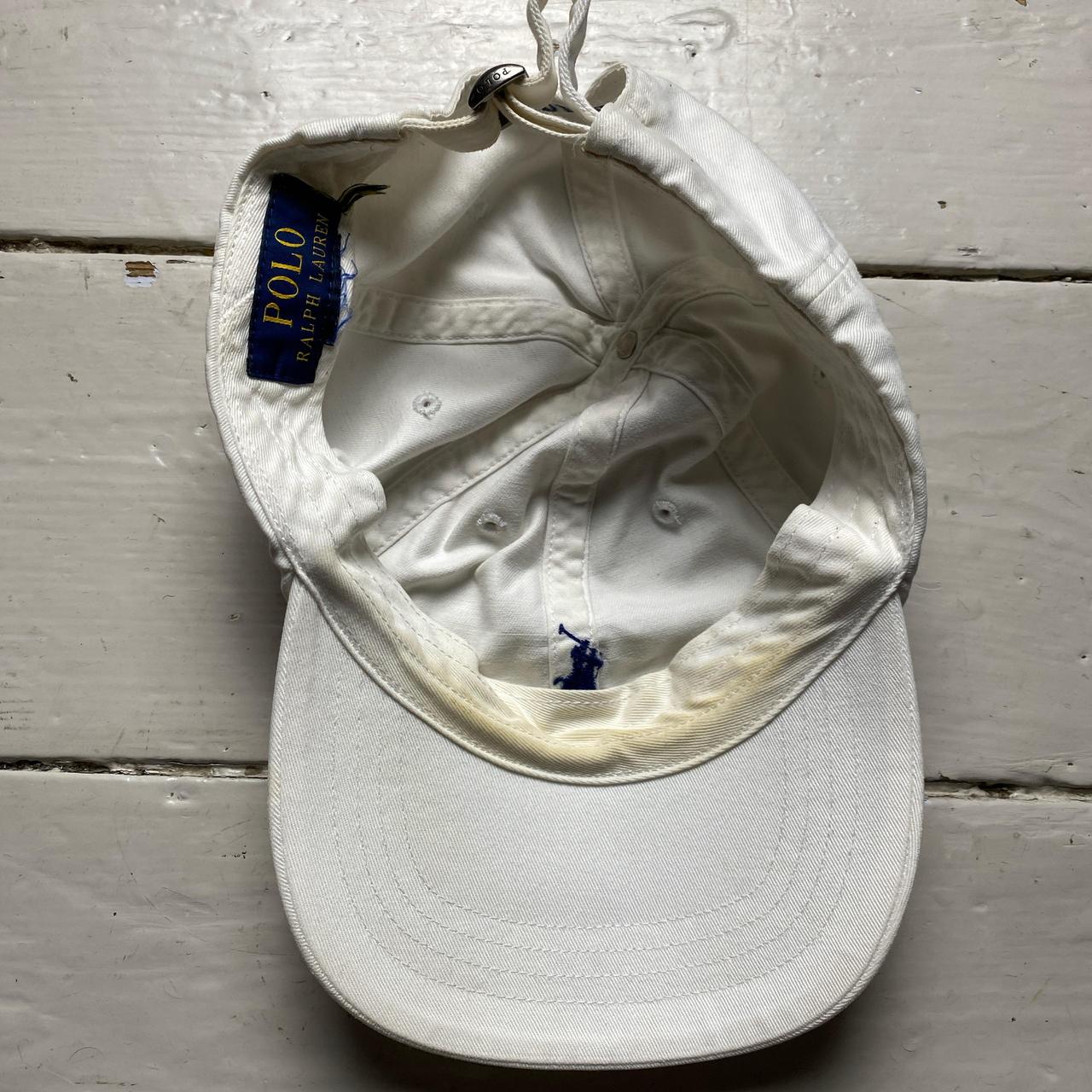 Polo Ralph Lauren White and Blue Cap