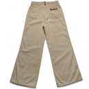 Kickers Cream and Brown Corduroy Baggy Wide Leg Jeans (30W)