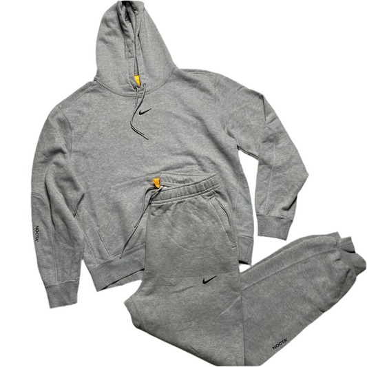 Nike Nocta Grey and Black Full Tracksuit (L)