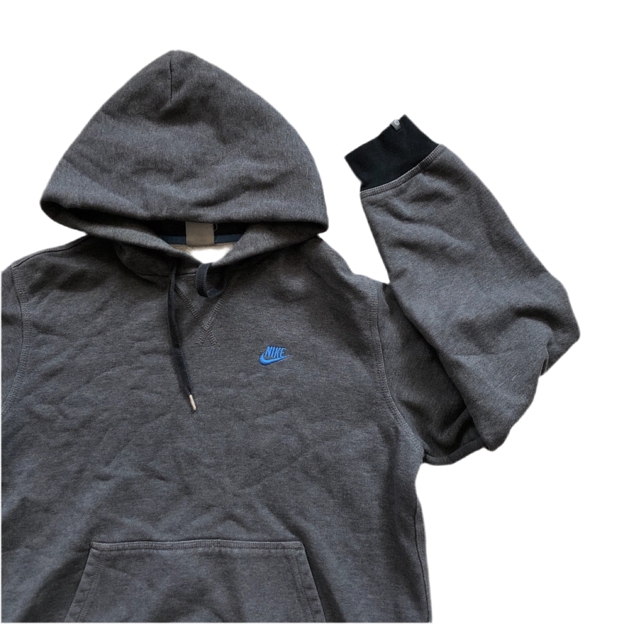 Nike Swoosh Grey Hoodie (M)