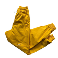 Nike Jewel Swoosh Yellow Cargo Bottoms (XS)