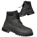 Dickies Black Leather Boots (UK 8)
