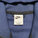 Nike Tech Fleece Navy and Black Hoodie (L)