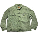 Levis Green Denim Jacket (XL)